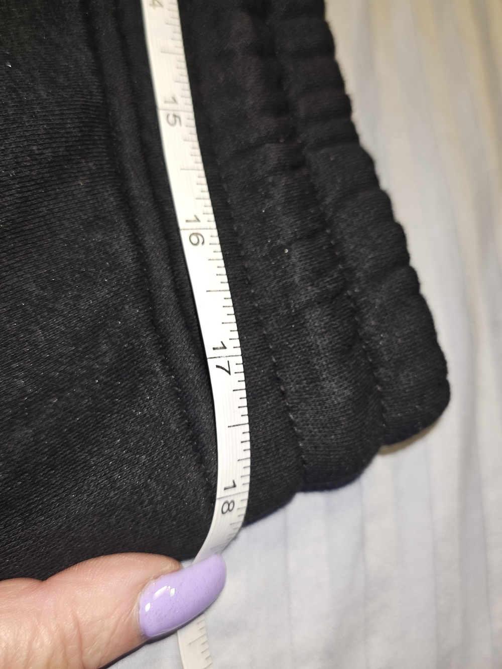 WOMANS Black Jogger Pants with Pink Geo Side Panels - Picture 9 of 12